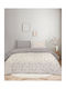 Kocoon Victoria Set Cearceafuri de Pat Super Duble 240x270 cm Gri (4 buc)