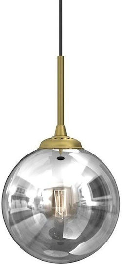 Domoletti Black Pendant Ceiling Light with E14 Socket