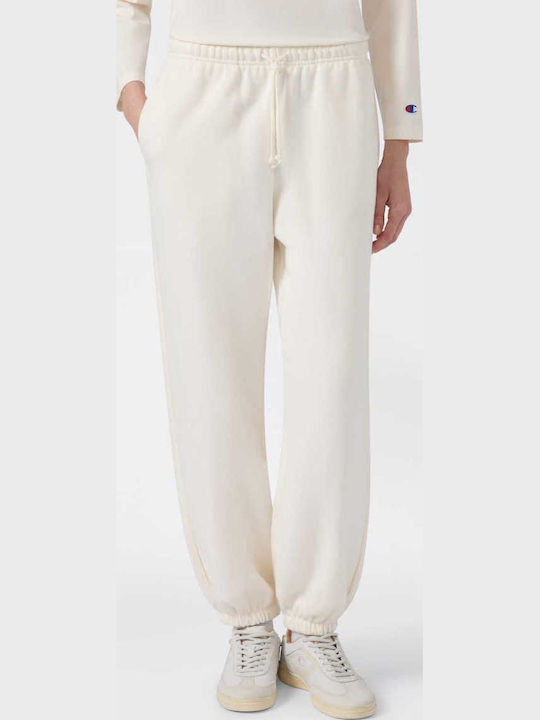 Fleece Jogger Sweatpants Off White