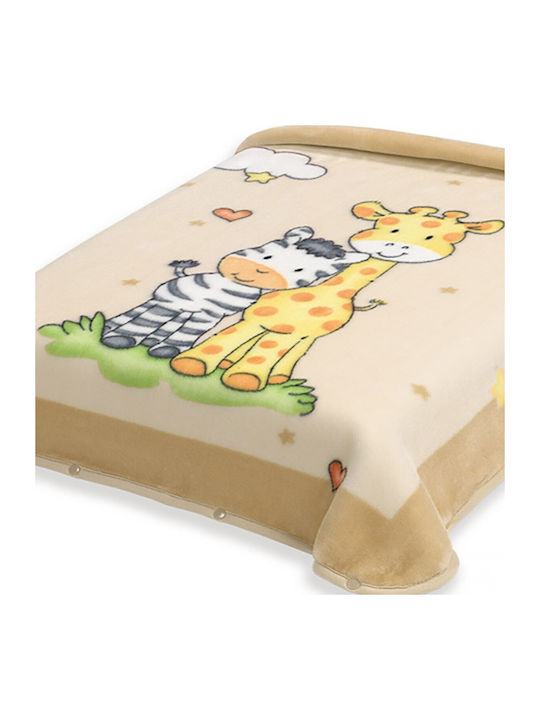 Adam Home Spanische Babydecke für Kinderbett St...