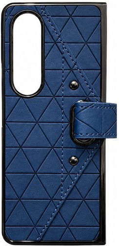 Πλαίσιο Book Μεταλλικό Μπλε (Galaxy Z Fold 3)