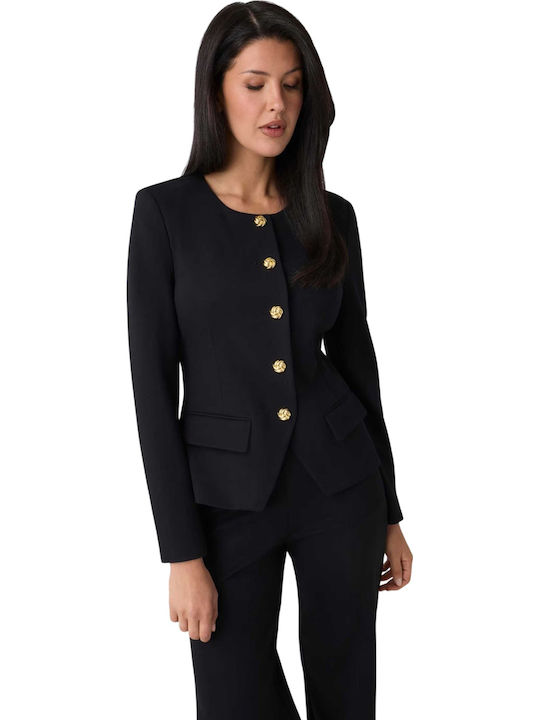 Guess Sophia Γυναικείο Σακάκι Black