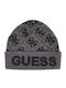 Unisex Knitted Beanie in Grey