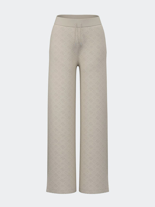 Guess Laudomia Pantaloni de Trening Evazați Bej