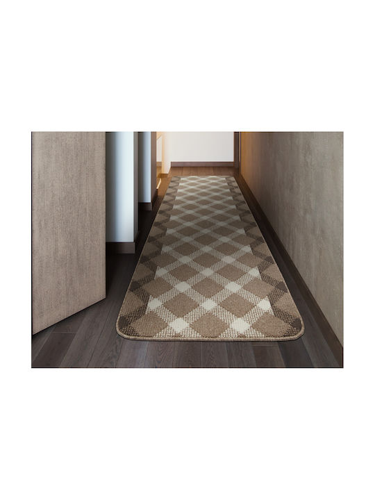 Non-slip Runner Maggie Mocha-Ivory 67x230