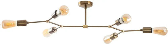 Opviq Sparrow Lustru Suspendat Pentru 6 Becuri E27 95x48cm