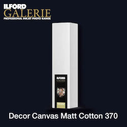 Ilford Galerie Décor Canvas Matt Cotton Photo Paper 370 G 152.4 Cm × 15 M Ilford Galerie Décor Canvas Matt Cotton Photo Paper 370 G 152.4 Cm × 15 M