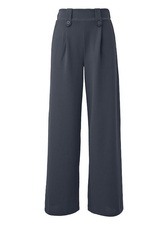 Damen Stoffhose Dunkelblau