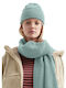 Unisex Knitted Beanie in Green