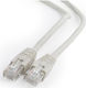 Gembird U/UTP Cat.6 (Gigabit) Καλώδιο Δικτύου Ethernet 5m Γκρι