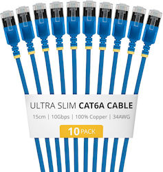 StarTech U/UTP Cat.6a Ethernet Cable 10 Pieces StarTech U/UTP Cat.6a Ethernet Cable 10 Pieces