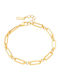 Art Collection Women's Gold Plated Steel Bracelet