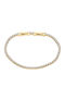 Art Collection Women's Gold-Plated Steel Bracelet