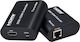 Powertech Extender Video HDMI Cab-h204 Prin Cablu RJ45 1080p/60hz Loop Până la 120m Dm130693