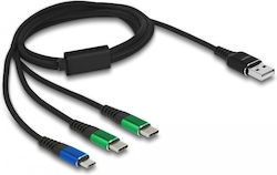 DeLock USB to micro USB / Type-C Cable 1m 87882 DeLock USB to micro USB / Type-C Cable 1m 87882