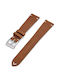 Λουράκι Vegan Leather Cowhide Texture Garmin Vivoactive 5 Light Brown