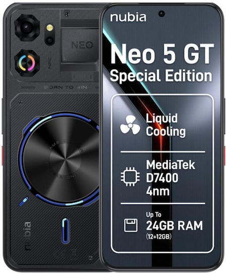 Nubia Neo 5 GT Special Edition 5G Dual SIM (12/256GB) Μαύρο