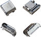 Βύσμα Τροφοδοσίας Dc Power Jack Socket Hp Laptops Υποδοχή Στήριξης Πλακέτας Usb Type-c Smd Κωδ.31207