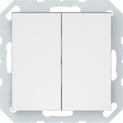 Vilma Flush-Mounted Grey Wall Switch Push Vilma Flush-Mounted Grey Wall Switch Push