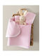 Nima Boubou Swaddle Blanket Cotton Pink 55x75 cm