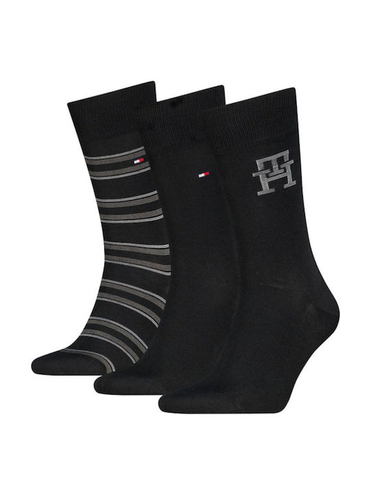 Tommy Hilfiger Ανδρικές Κάλτσες Black 3Pack