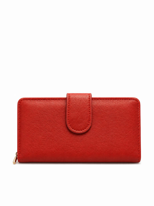 Große Damenbrieftasche Rot