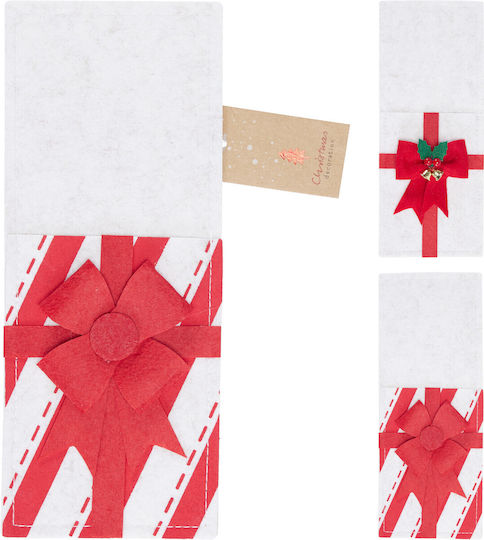 JK Home Decoration Weihnachtliche Bestecktasche