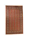 Covor Buhara Handmade Dreptunghiular Roșu 153x251cm