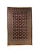 Buhara Χειροποίητο Χαλί Ορθογώνιο Καφέ 157x233cm