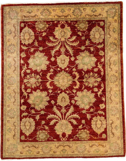 Ziegler Χειροποίητο Χαλί Ορθογώνιο Κόκκινο 150x191cm