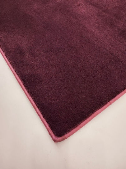 Velours-Teppich Für Den Wohnbereich Rechteckig Lila 200x290cm