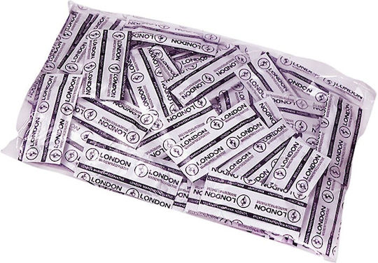 London Προφυλακτικά Moist Condom Set 50τμχ 52mm Natural