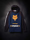Navy Hoodie Sweatshirt