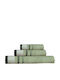 Viopros Set of Bath Towels 3 pcs Sage 500gr/m² Weight