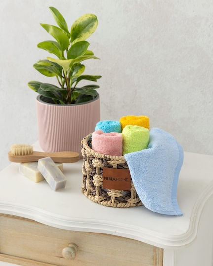 Nima Washcloth Multicolour 5 Pieces