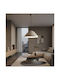 Fan Europe Beige Pendant Light with E27 Socket