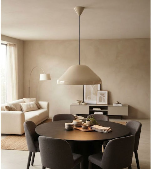 Fan Europe Beige Pendant Light with E27 Socket