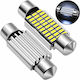 Rchang Becuri Auto și Moto C5W CAN bus LED 6500K Alb Rece 12V 3W 2 buc