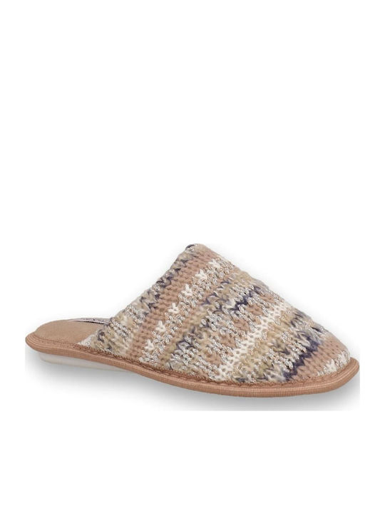 Migato Brown Women's Winter Slippers