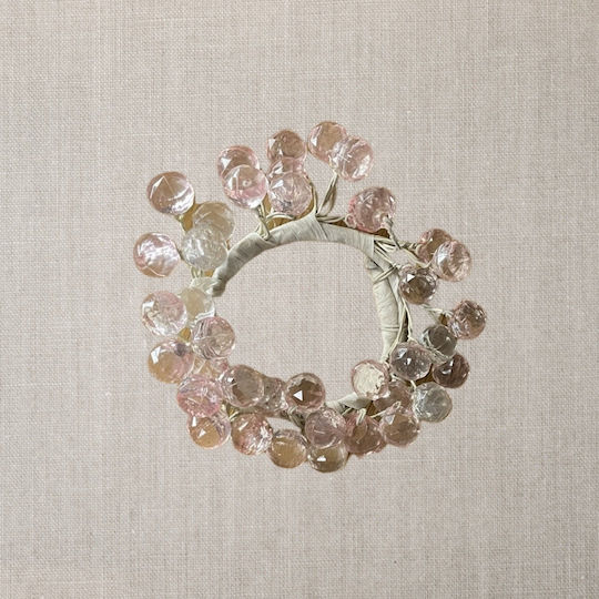 Jk Home Décor Στεφανάκι Περλες Ροζ