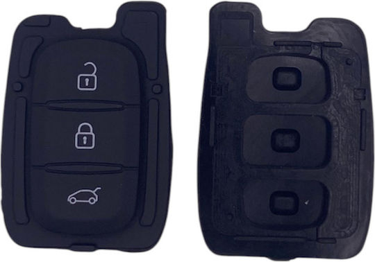 3-Button Renault & Dacia Key Rubber Replacement Part
