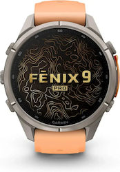 Garmin Fenix 9 Pro InReach Titanium 43 мм Водоу...
