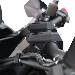 Gpk Αποστάτες Τιμονιού Honda Adv 350 2022-2026 Μαύροι