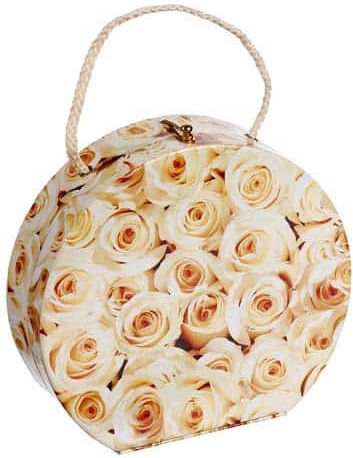 JK Home Decoration Χάρτινο Κουτί για Δώρο Ροζ 17x16εκ.