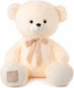 Amek Toys Plüsch-Teddybär mit beigem Band 50 cm