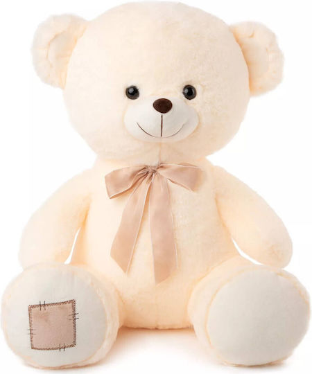 Amek Toys Plüsch-Teddybär mit beigem Band 50 cm