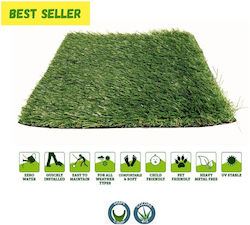 Iberian Synthetic Turf Roll with 35mm Pile Height and 2m Length