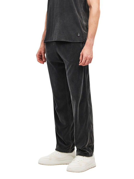 Dirty Laundry Παντελόνι Φόρμας Vint Black Black