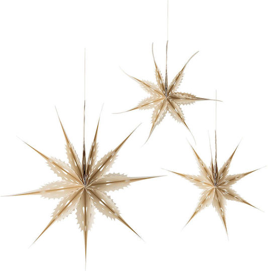 Bloomingville Weihnachtsstern aus weißem Kunststoff Bloomingville Weihnachtsstern aus weißem Kunststoff