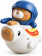 Giggles & Co Knight Roly-poly Anti-stress Rattle Blue – Party Favor Keepsake Gift